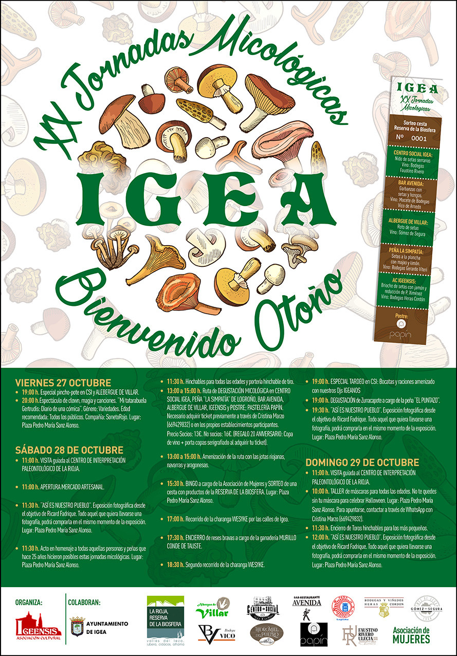 232648 AC IGEENSIS JORNADAS MICOLOu0301GICAS CARTEL 50X70 PRUEBA