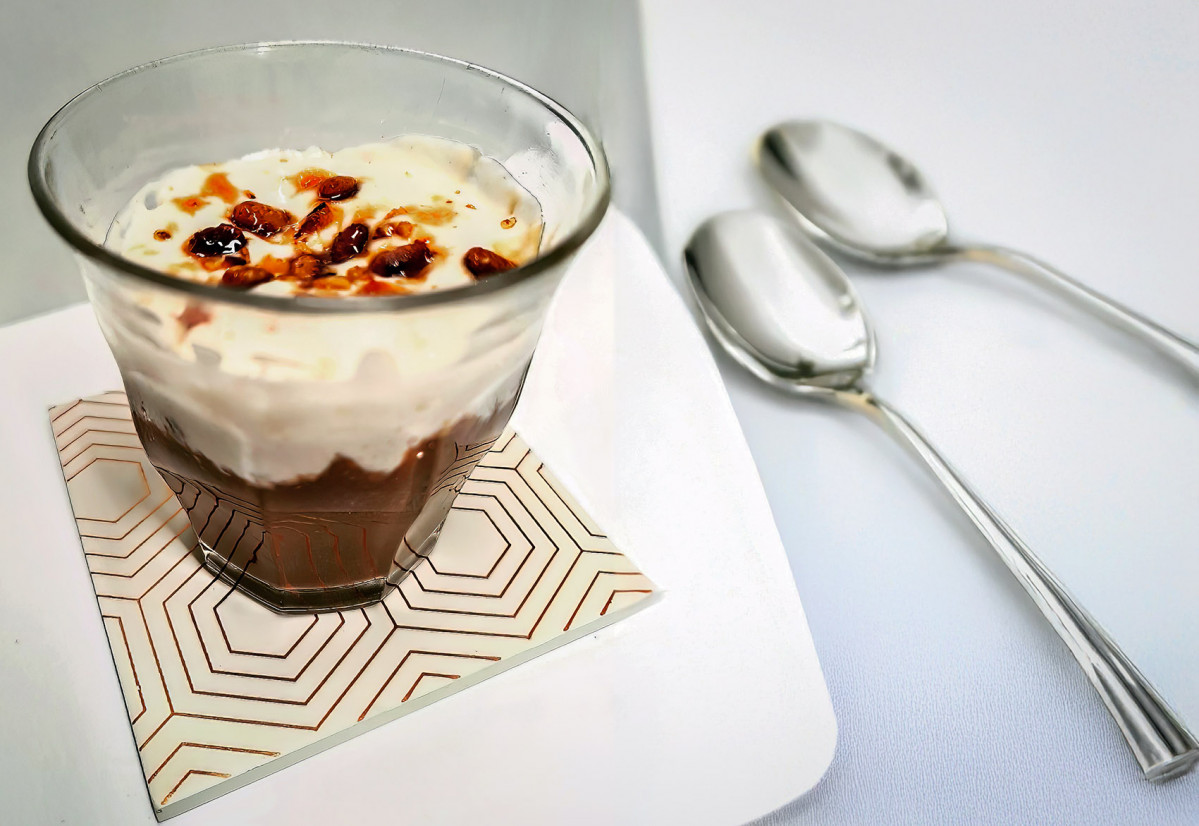 Capuchino de morcilla