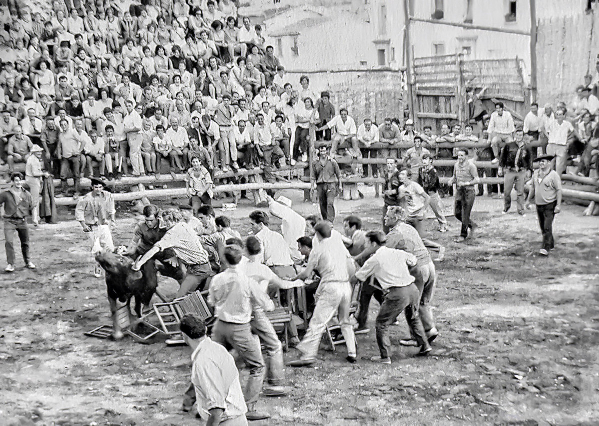 Chocolate en fiestas de Igea del au00f1o 1967