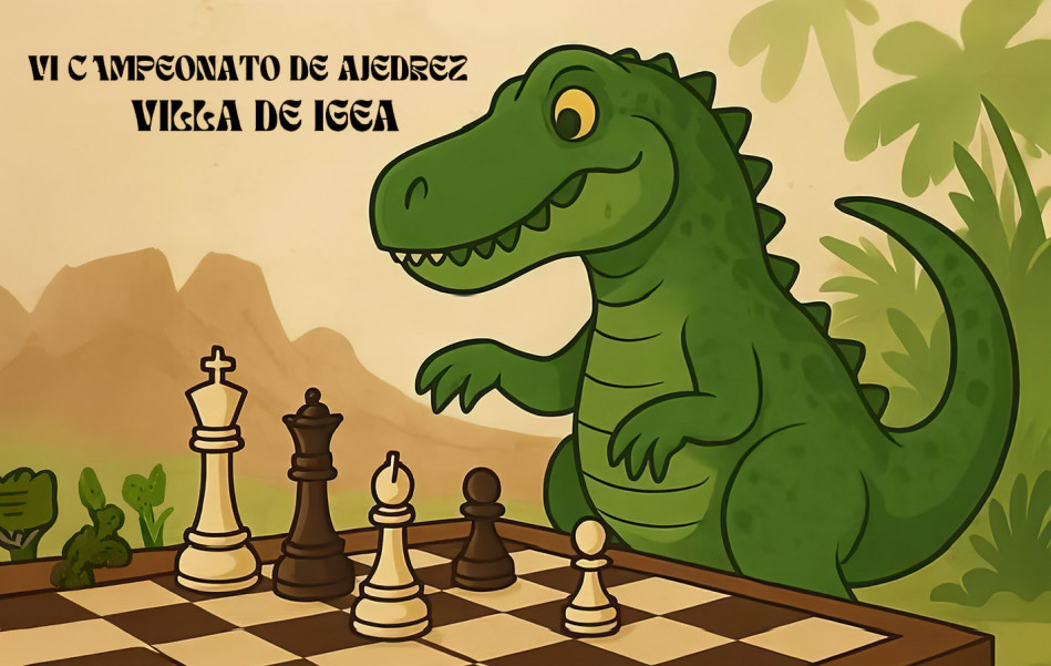 Dinosaurio ajedrez