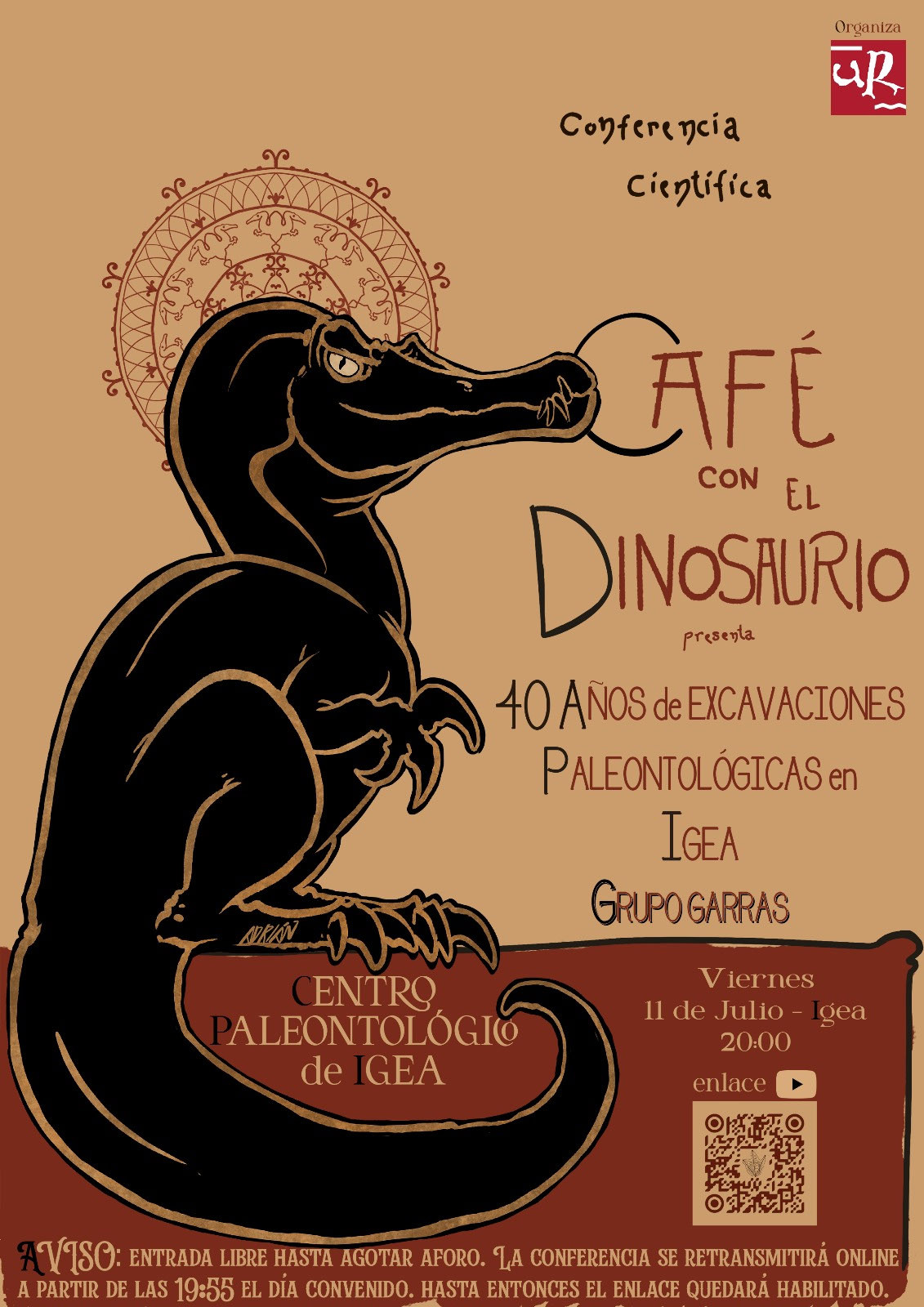 Cafe dinosaurio