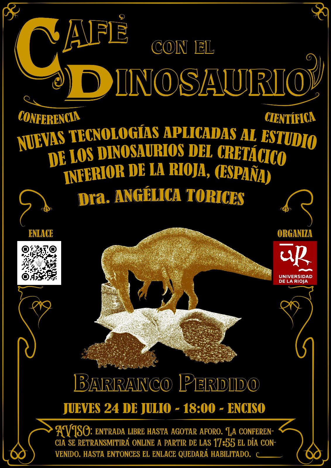 Cafe dinosaurio