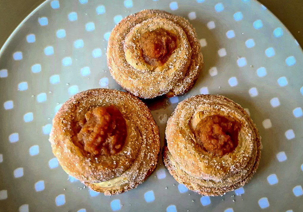 Cruffins de Manzana y Canela