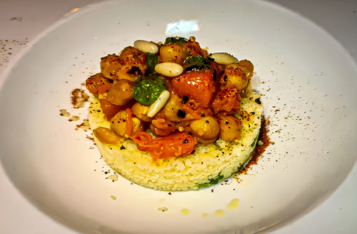 Garbanzos con Calabaza