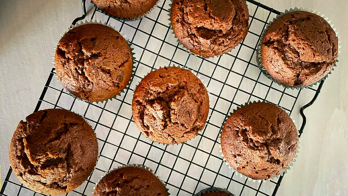 Magdalenas Doble Chocolate